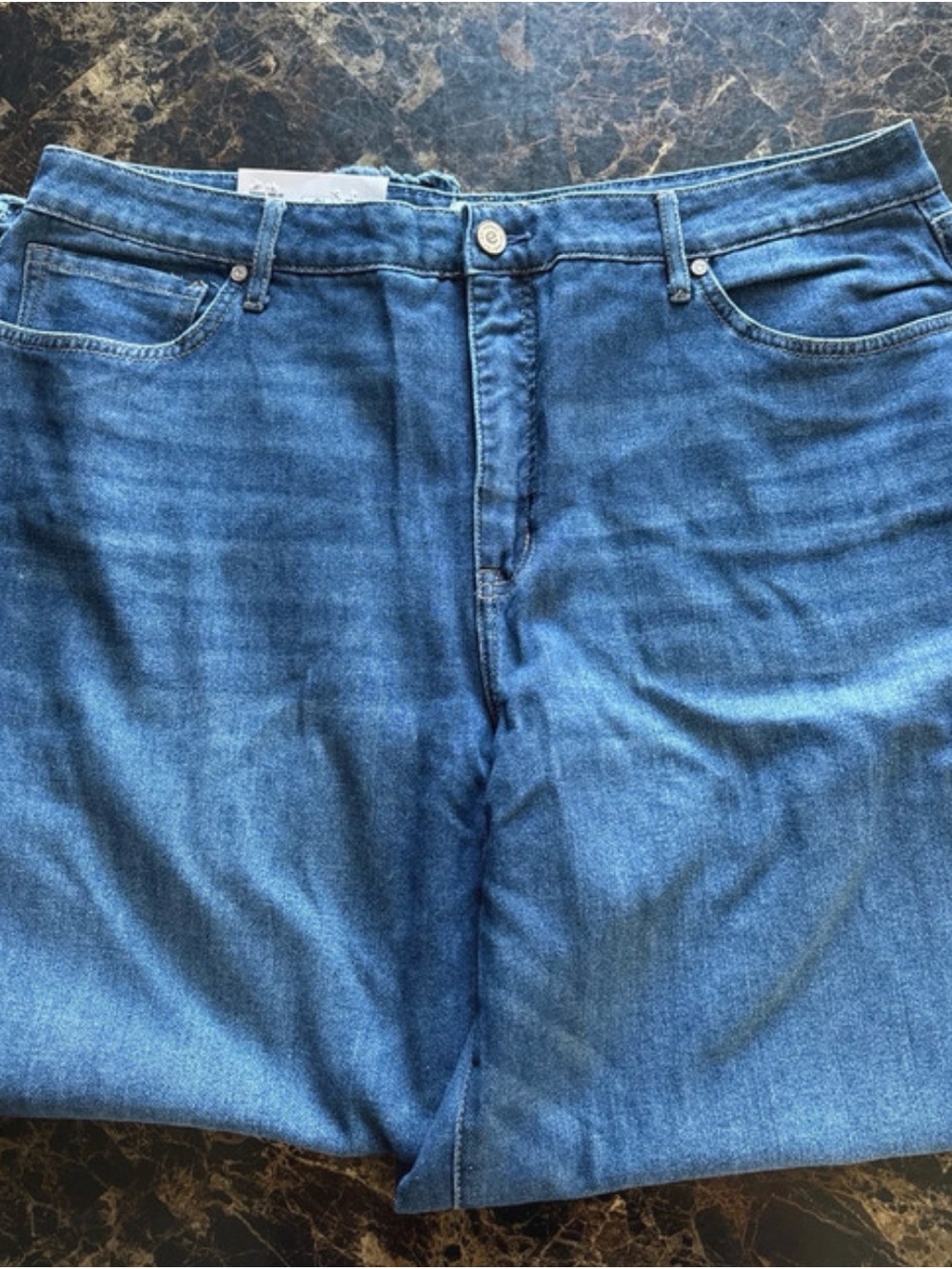 Hunter Men's Relaxed Fit Blue Denim Jeans - Picture 3 of 4